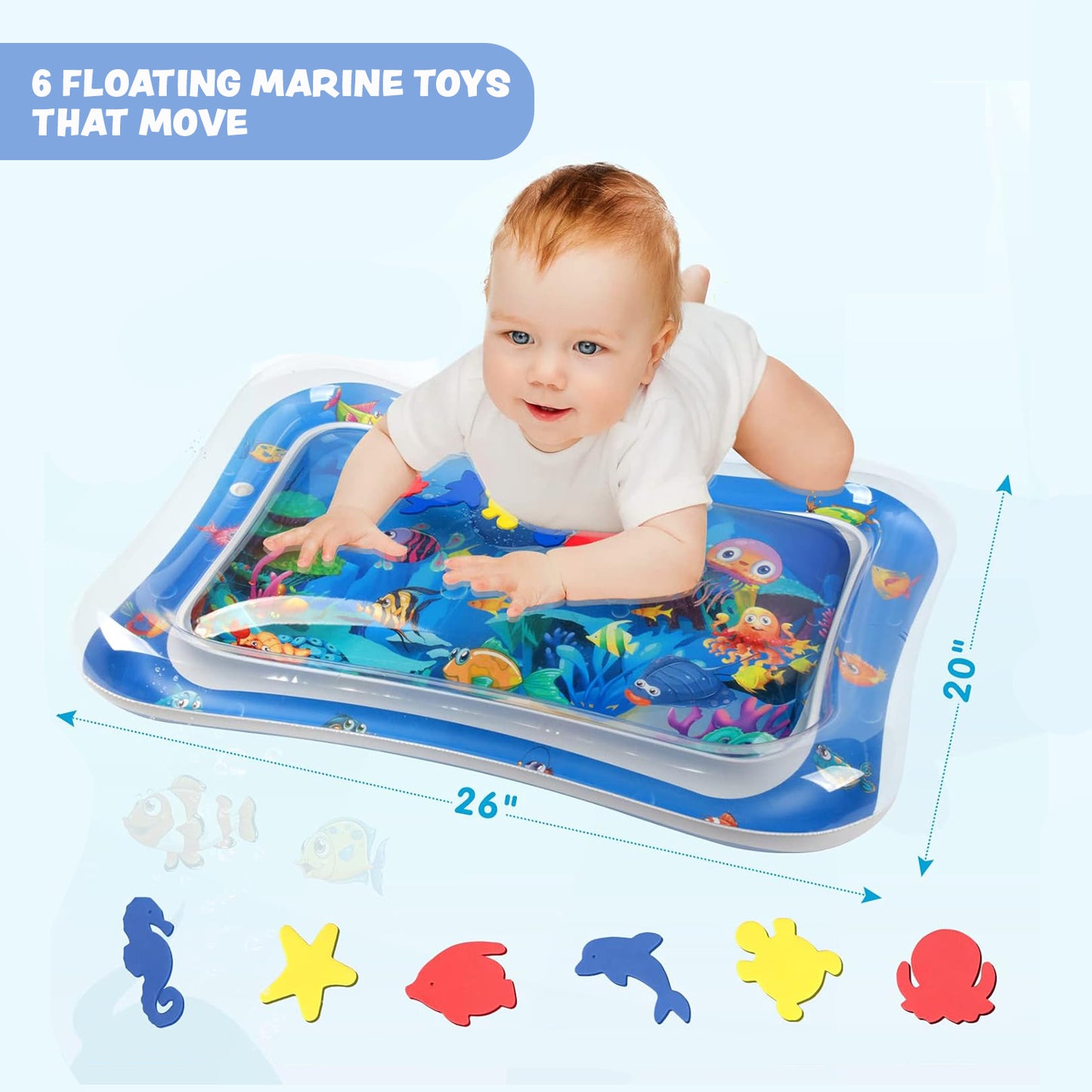 Baby Barn™: Inflatable Tummy Time Mat
